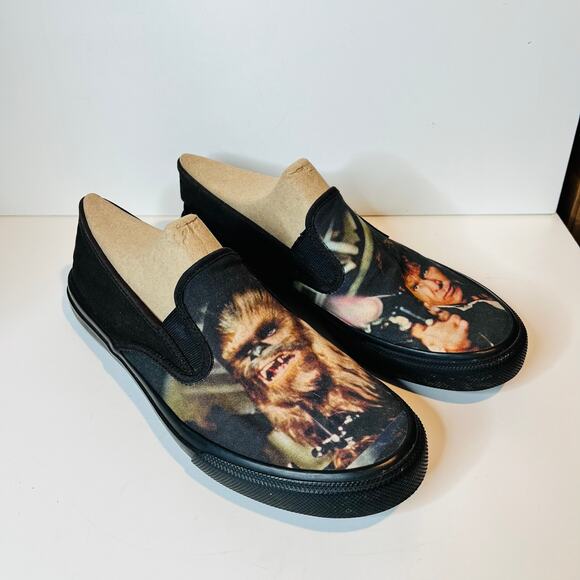 Sperry Star Wars Han Solo Chewbacca Low Top Men's Slip On Shoes 10M - Picture 3 of 11